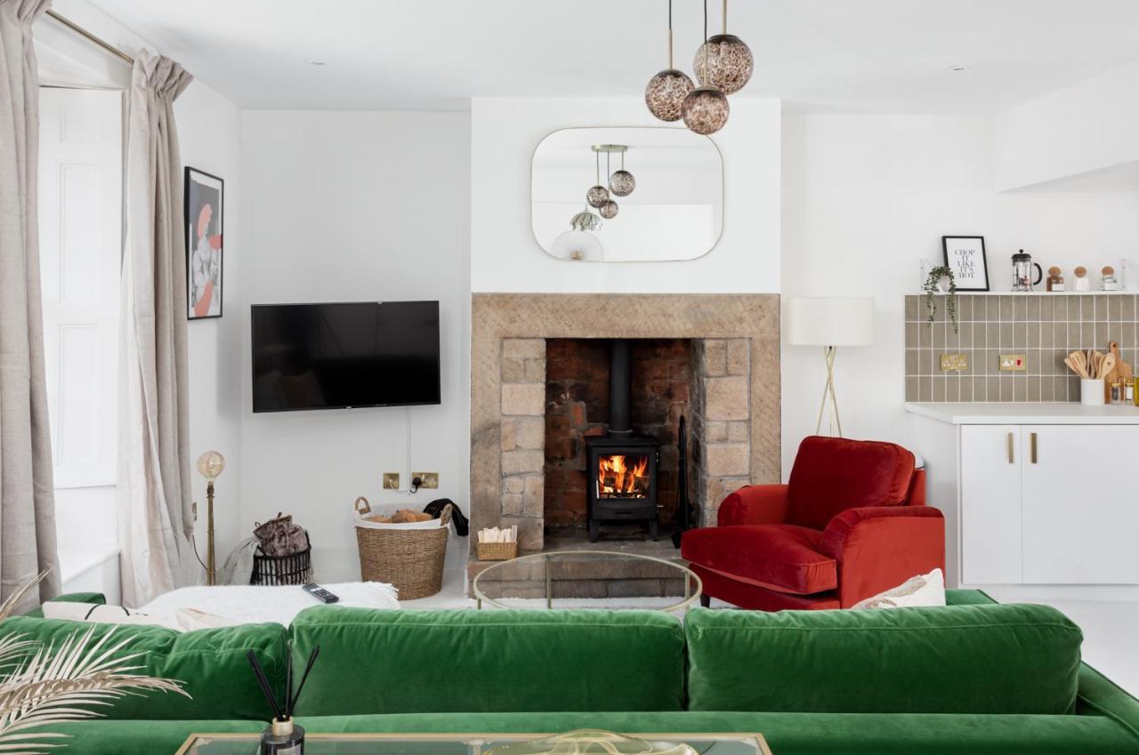 Luxe Design - Grade II Listed Cottage - Heart Of Alnwick Eksteriør bilde